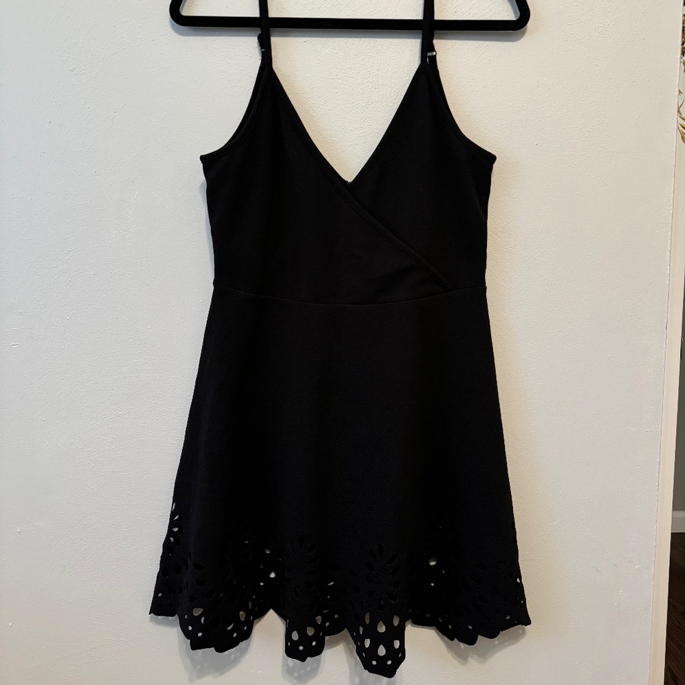 Shein Eyelet Skater Dress